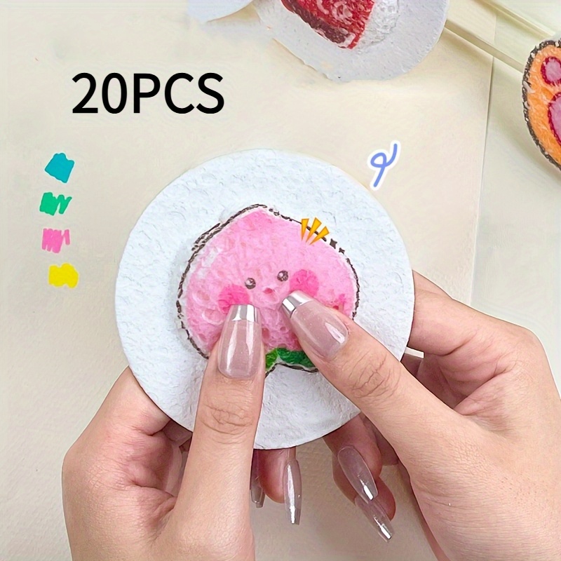 TEMU 10/15pcs - 3d Round Board Paper, Foam Explosion Art Craft Paper, Fun Paper Crafts, Ideal Gift For Diy Activities And Creative Activities - Ideal