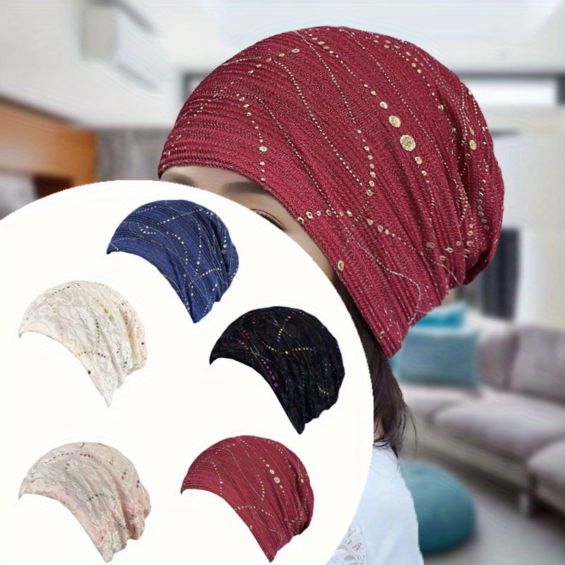 

5pcs Set - , Sun- & Turban For Women |