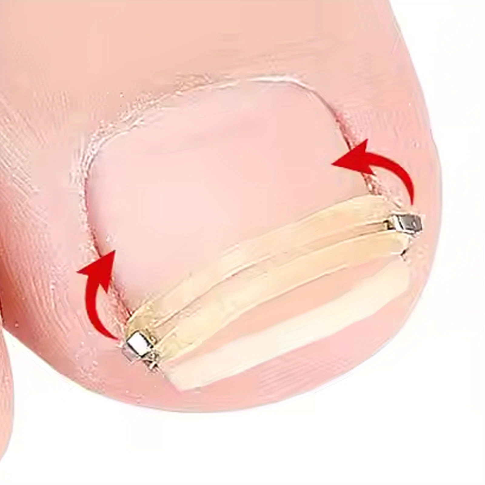 Embedded Nail Care Tool Set for Personal Foot Care