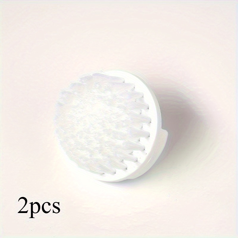 TEMU 2pcs Ergonomic Nail Art Dust Brush With Finger - Odorless, Round Head For Efficient Cleaning, Ideal For Manicure & Pedicure Tools, Precision
