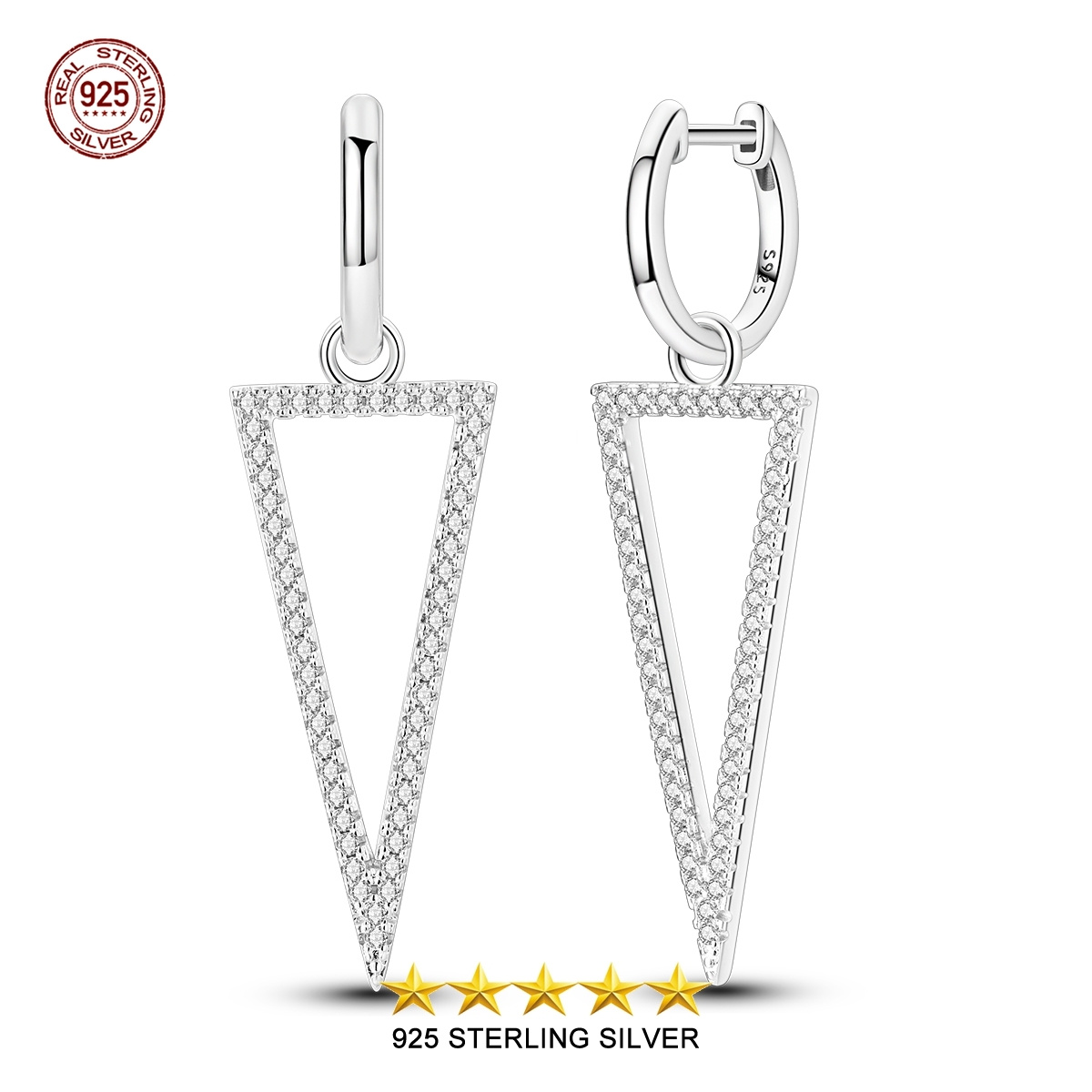 

Snake Bone Drop Earrings - Chic Jewelry, Simple Yet Stylish Design, 925 Sterling Silvery Hypoallergenic, Nickel-free, Accessories Jewelry , Party, And