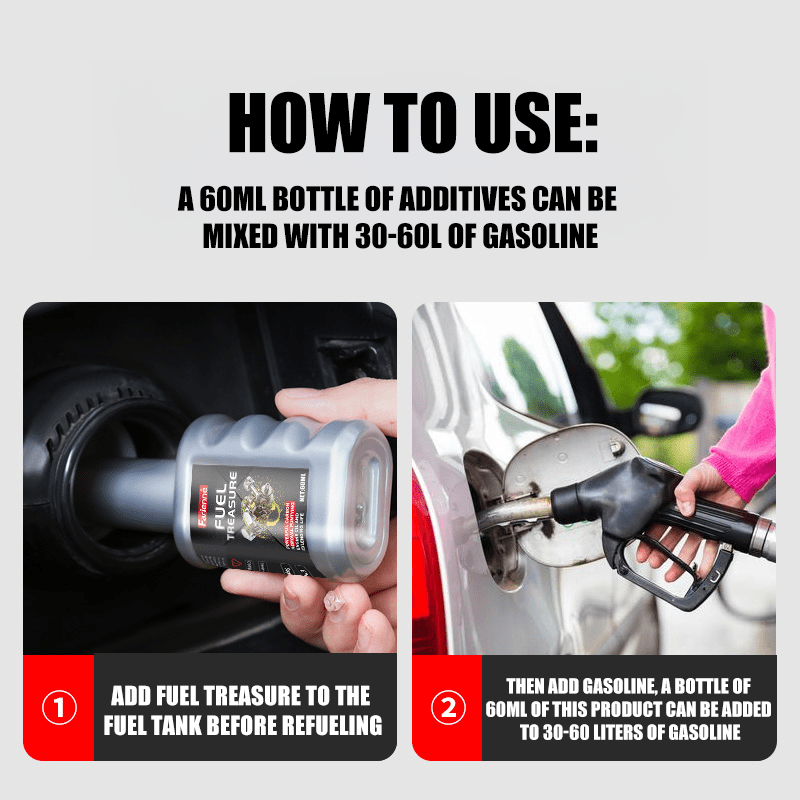 High-Efficiency Fuel Treasure-Fuel-Saving & Carbon-Reducing Engine Additive - Instant Power Boost & Quick-Response Formula, Before Refueling Application for Cars, SUVs, Trucks, Motorcycles - Reduces Carbon Deposits, Improves Fuel Economy & Engine Performance, Long-Lasting Engine Protection (Bottle), Vehicle Maintenance, Premium Additive, Easytouse Formula, Advanced Technology, Highquality Additive, Performance Enhancer, Car Enthusiasts, Suv Drivers, Prolube Engine Oil Treatment