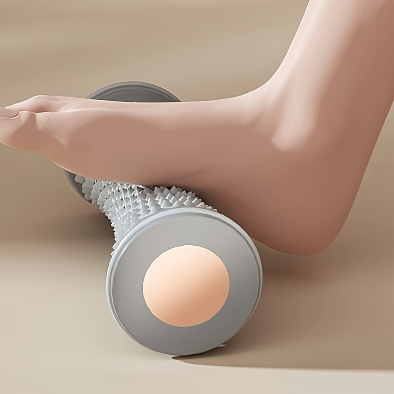 1pc Plantar Fascia Foot Massager - Rolling Trainer for Home Use, Non-Electric, Plastic Material for Improved Foot Comfort