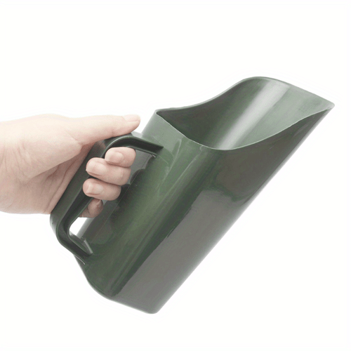 premium versatile gardening equipment sturdy plastic strainer trowel hoe for container plants residential gardens soil and golden
