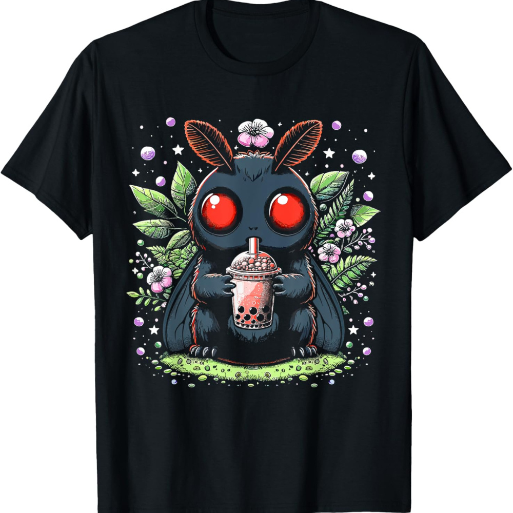 

Mothman Tea Graphic Tee - , Round T- For Men | For Christmas &