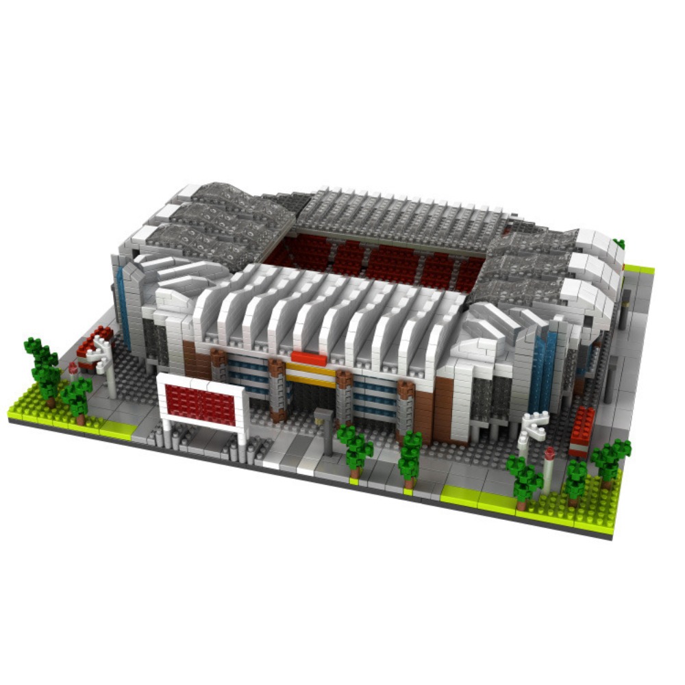 3800pcs Manchester Soccer Stadium Micro Blocks Set
