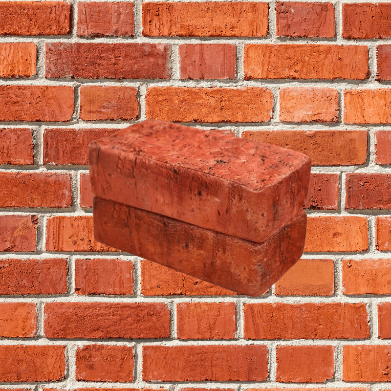 Prank Red Brick Pillow - Realistic Sponge Rubber Novelty Throw, Soft &amp; Comfortable, * Jokes &amp; Home Decor, Ideal Gift for Friends &amp; Family, Brick Shape, Surprise, Party Atmosphere