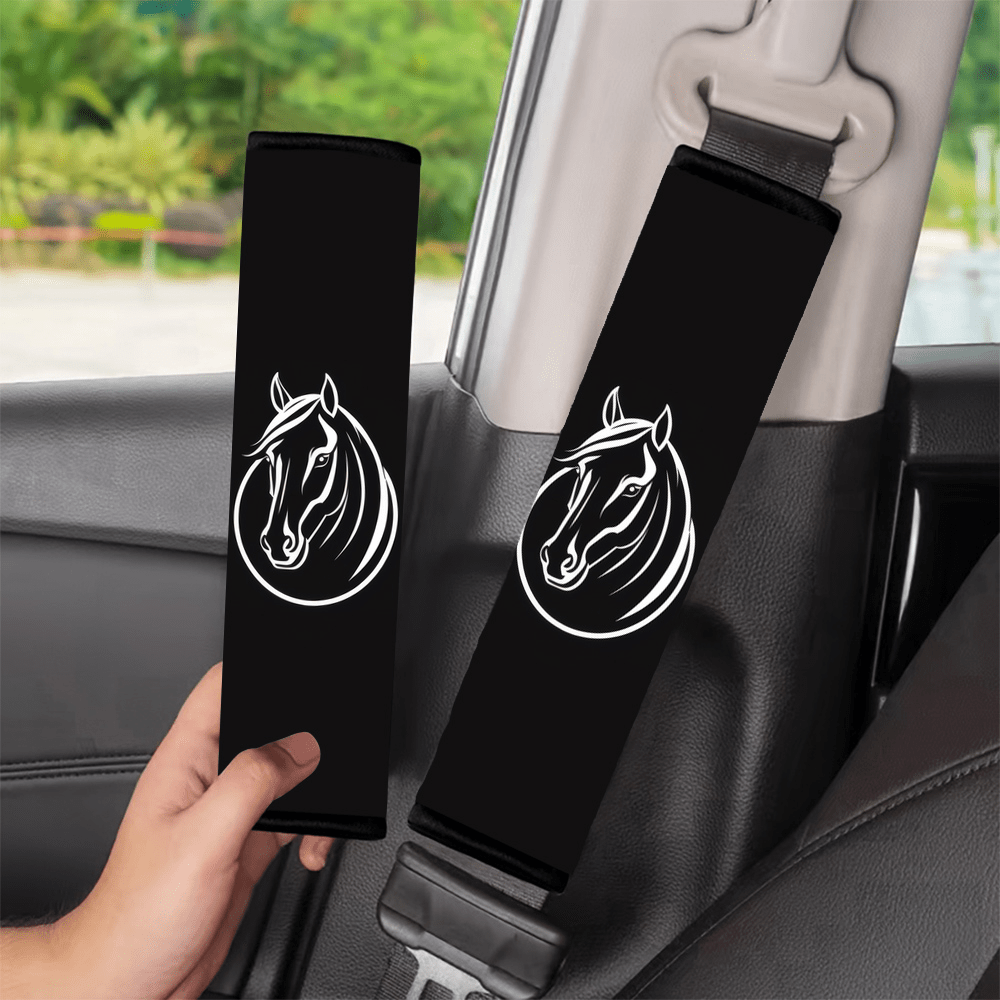 TEMU 2pcs Set Car Seat Belt Shoulder Pads, Safety Belt Cover Auto Interior Decor Accessories, Ideal Gift For , Perfect Funny Car Decoration With Cute