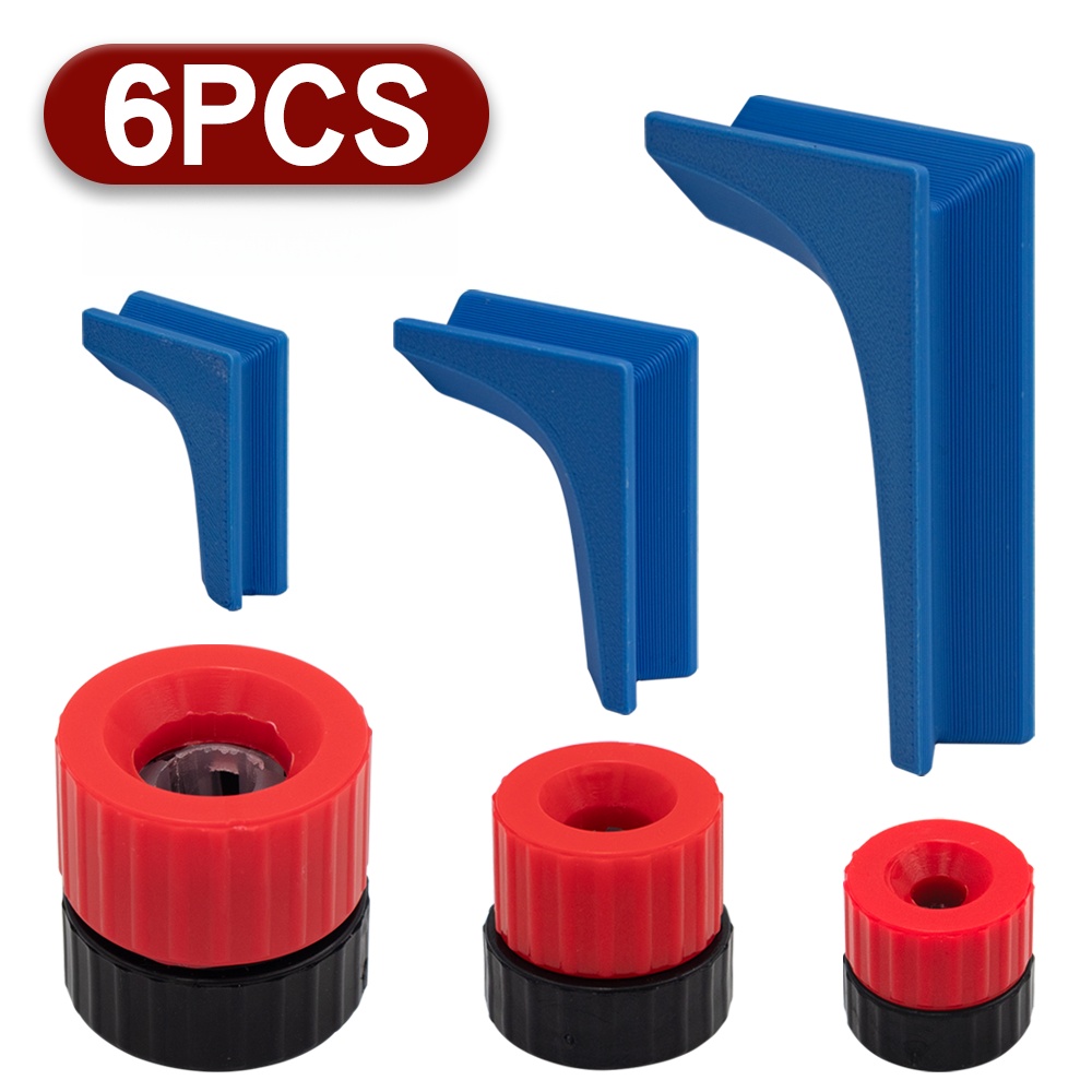 6pcs Drill Guide Rail| Positioning Tool, V- Fitting Design, More Wear-resistant And Durable Than Round Rails