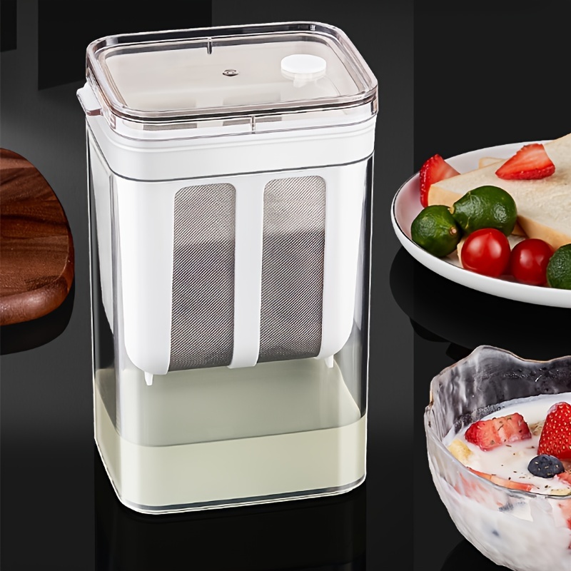 making set ultra fine mesh strainer and sturdy   rectangular storage box household use Product details 1