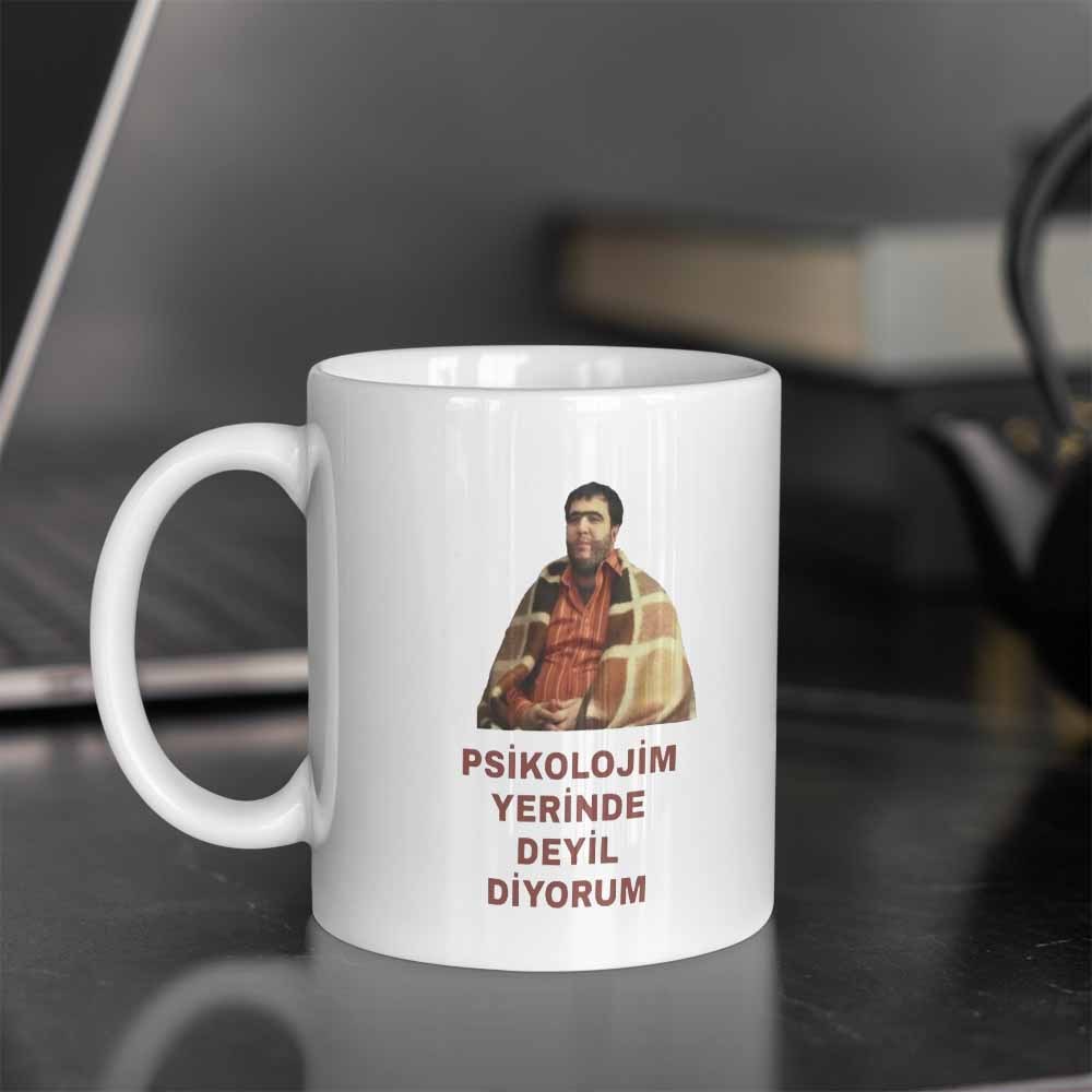 1pc 11oz "not Feeling Right" Turkish Mug - Relax Gift