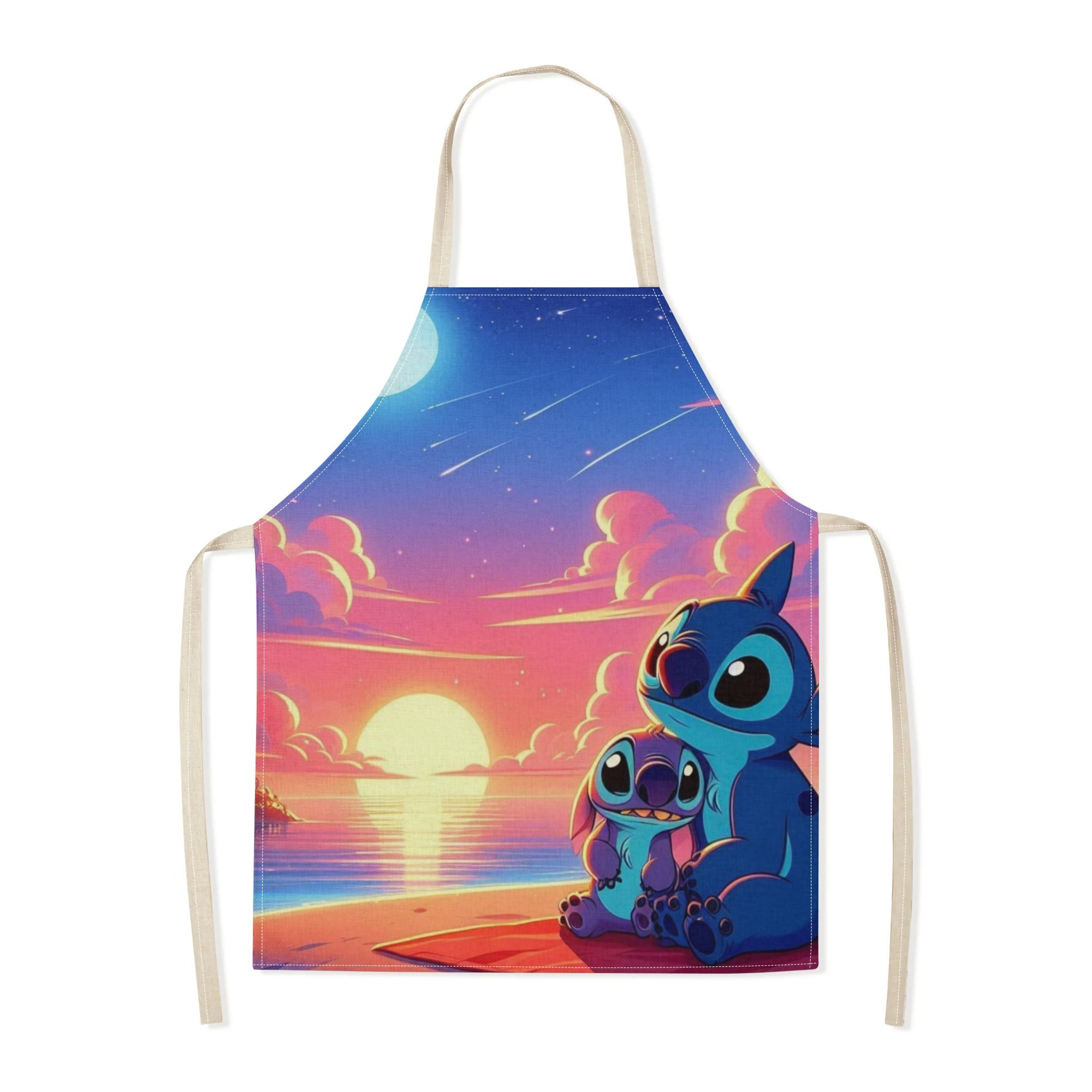 disney   a stylish waterproof apron featuring adorable cartoon designs of  ,  ,  ,  , and more.   beautiful and fashionable, with a simple and elegant style, suitable for hotels, supermarkets, restaurants, fru hops, bubble tea stands, and   home use. details 6