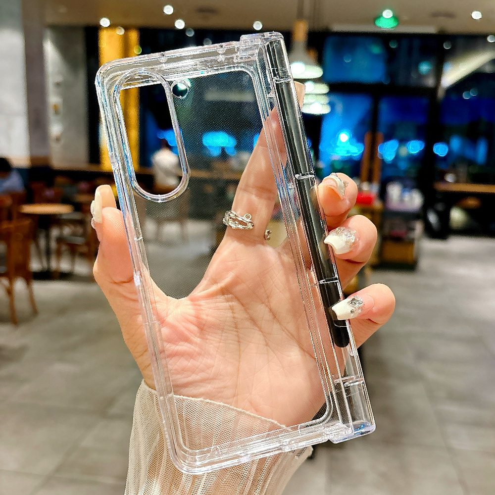 TEMU Phone Case: Shell-film Integrated Bottom-center Pen Slot Phone Case. Suitable For Full-coverage Drop-proof Protective Cover. Creative, Simple,