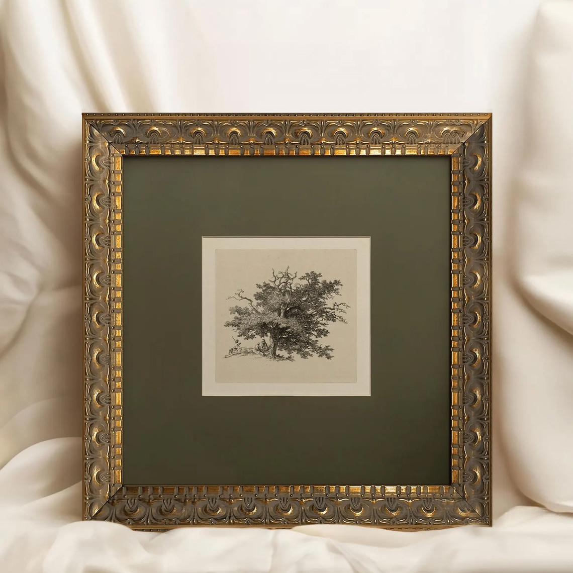 E-shop 2D Flach, 2D Flach, ., Wandkunst, Vintage-Poster, Vintage-Kunst, Baum-Wandkunstdrucke, Waldlandschaftsgemälde, Baum-Skizzenkunst,