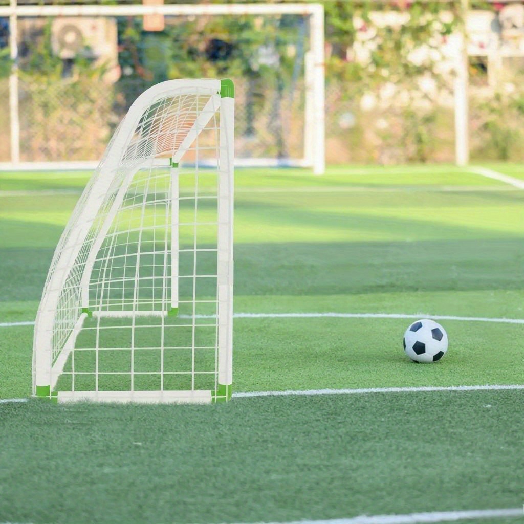 TEMU Football Goal, Pvc Football Goal, Football Training Gate With Net, Garden, Club Football Training Gate, Football Goal For Any Weather