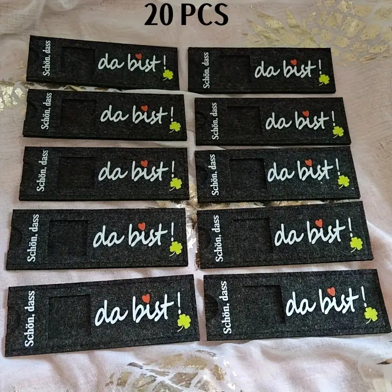 E-shop 20 Stk. „Schön, dass du gekommen bist“ Geschenktüten für Shirts mit Herz- Liebesdesign – für Hochzeiten, Geburtstage, Weihnachten, etc.,