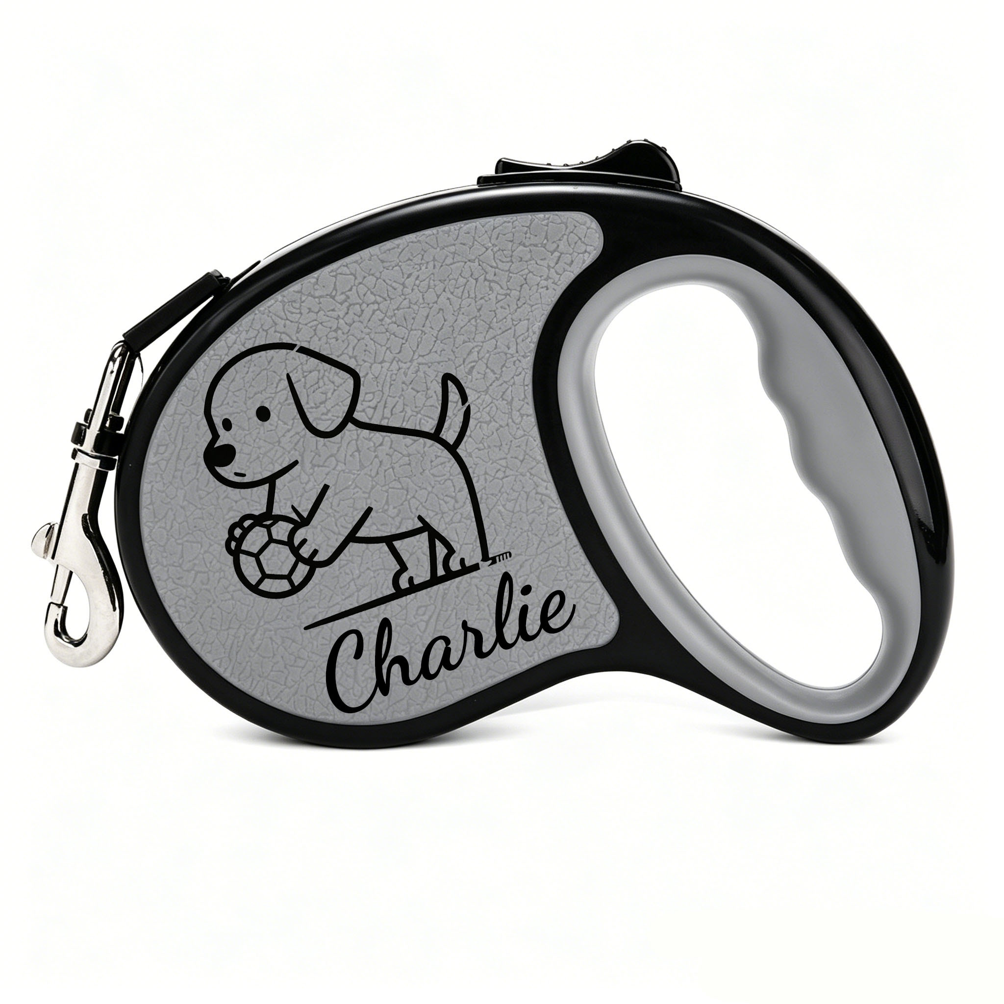 TEMU Automatic Retractable Dog Leash With Customizable , 16-foot Extended Length, Anti-snag Strap, Locking Safety Leash, Suitable For Teddy, Corgi,