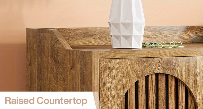 Louvered Door and Pop-up Mechanism Detail