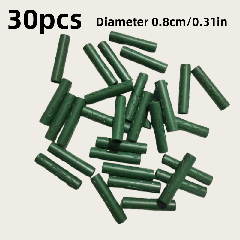 30pcs Garden Bracket Connecting Pipe Easy Plastic Connecting Pipe Plant Support Frame Connecting Pipe Nursery Bed And Plant Support Frame Suitable For Garden, Plant Garden, Vine Frame Connecting Pipe