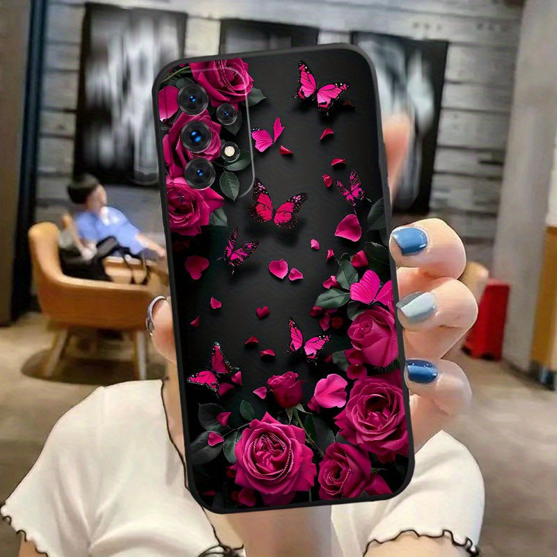 E-shop Handyhülle - und stylische Cartoon-Paar Soft-Handyhülle für verschiedene Samsung Galaxy Modelle, einschließlich A55, A54, A53 und mehr
