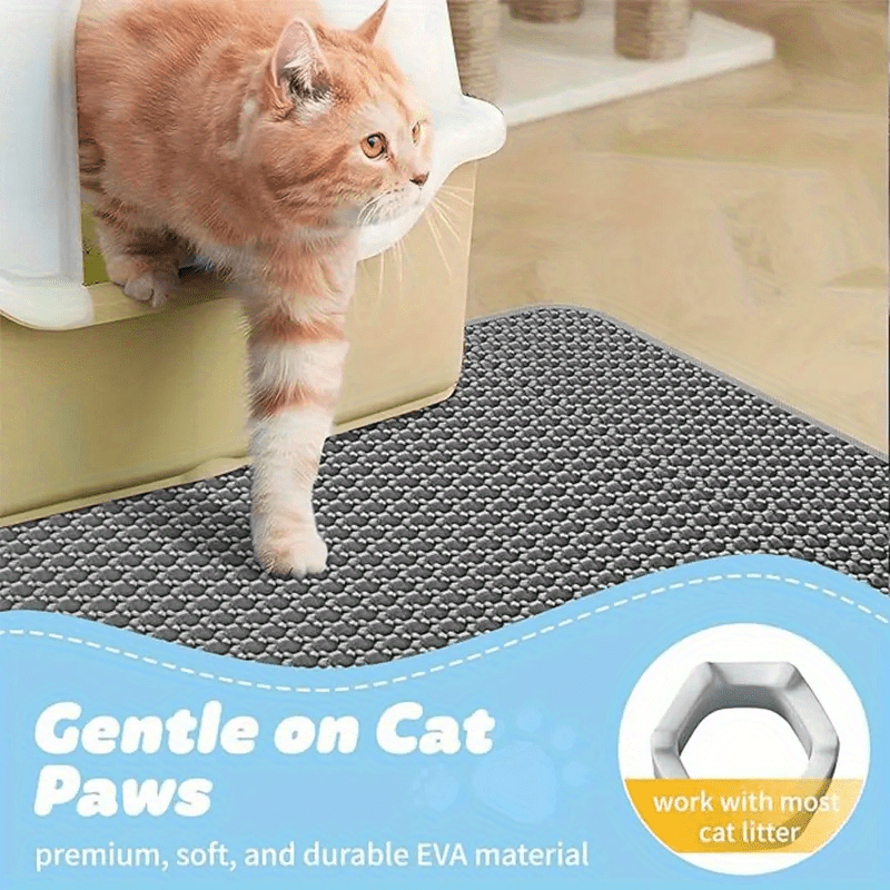 HOT Litter Pad Cat Litter Mat Extra Large Double-layer Cat Litter