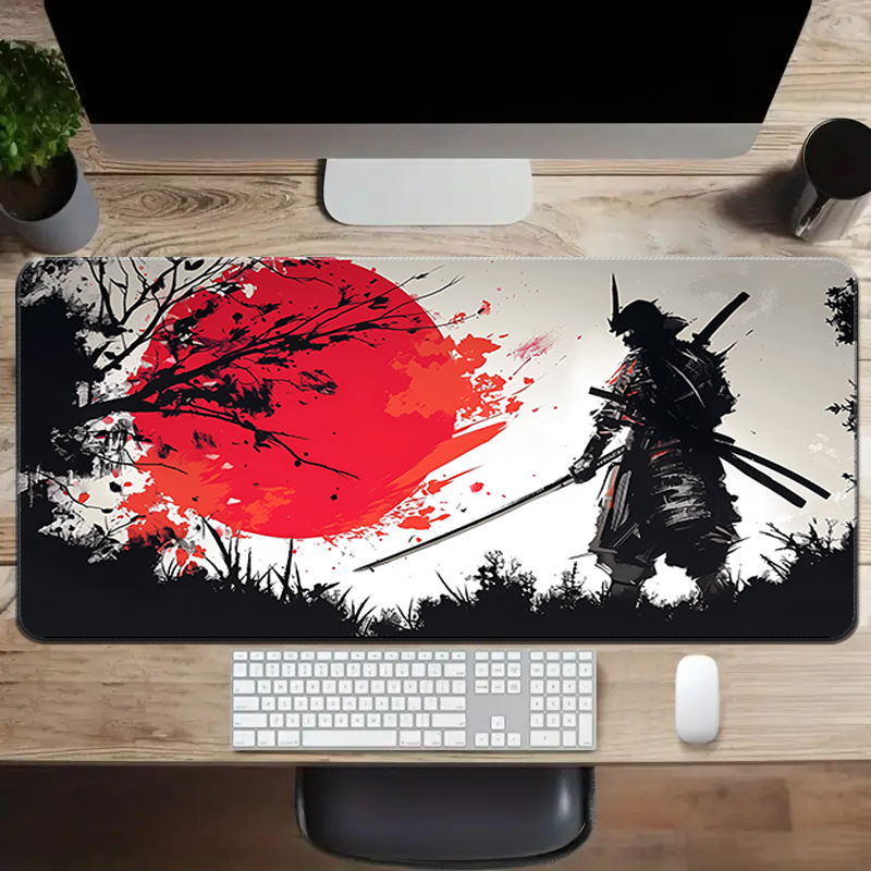 TEMU Tapis de Souris Ordinateur Portable Gamer Playmat Bureau Additions Tapis de Bureau Étendu Anime PC Tapis de Sol