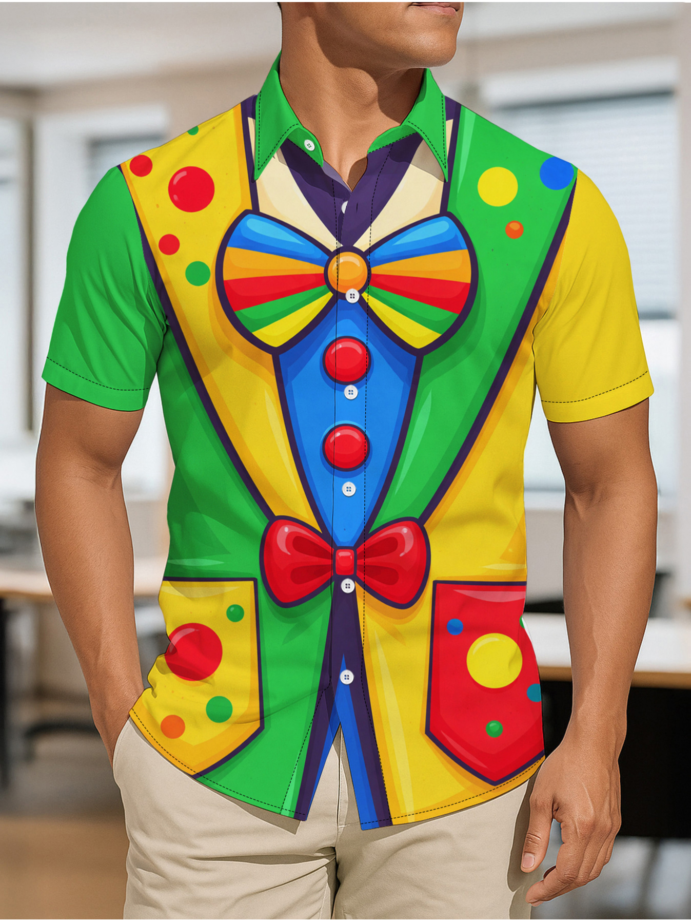 clown dress shirt Amazon.com: Popfunk Clown Suit Unisex Adult Sublimated Costume T-Shirt