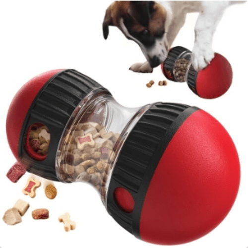 adjustable treat dispensing dog puzzle toy slow feeder interactive brain training ball with treat dispenser mental stimulation games for puppies dogs slow feeder for plastic