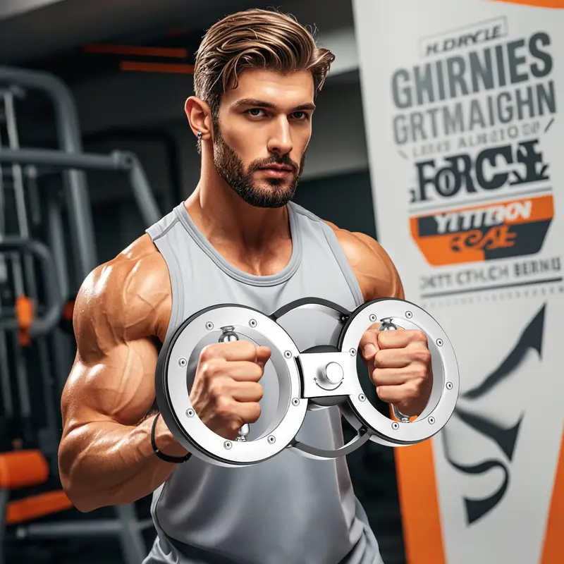 12 lbs arm workout equipment for men women w adjustable 360 rotation forearm strengthener upper trainer for home gym Product details 2