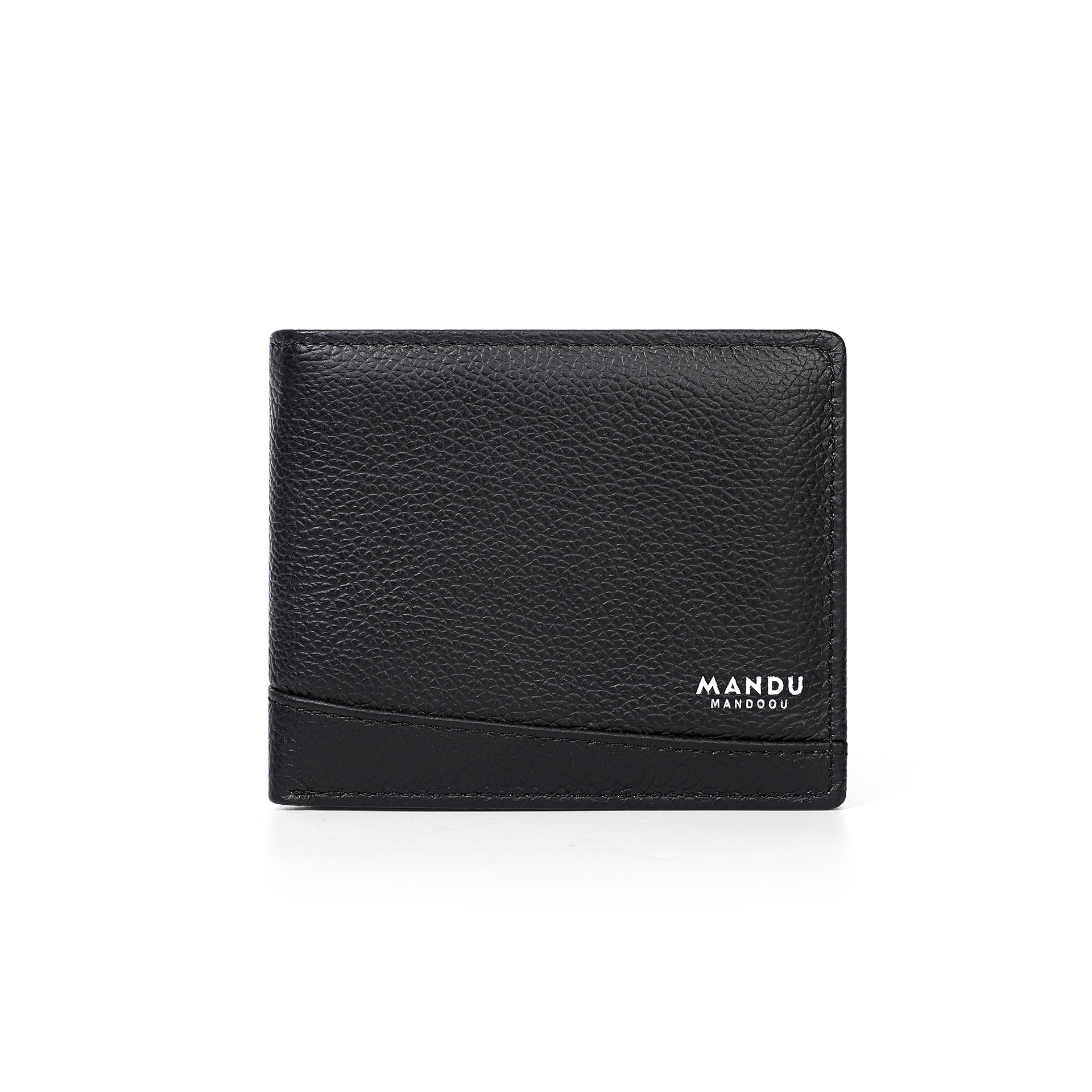 Zipper Pull Randomly Included. 1pc Men's Wallet - Slim Bifold with Card Slots, ID Window
