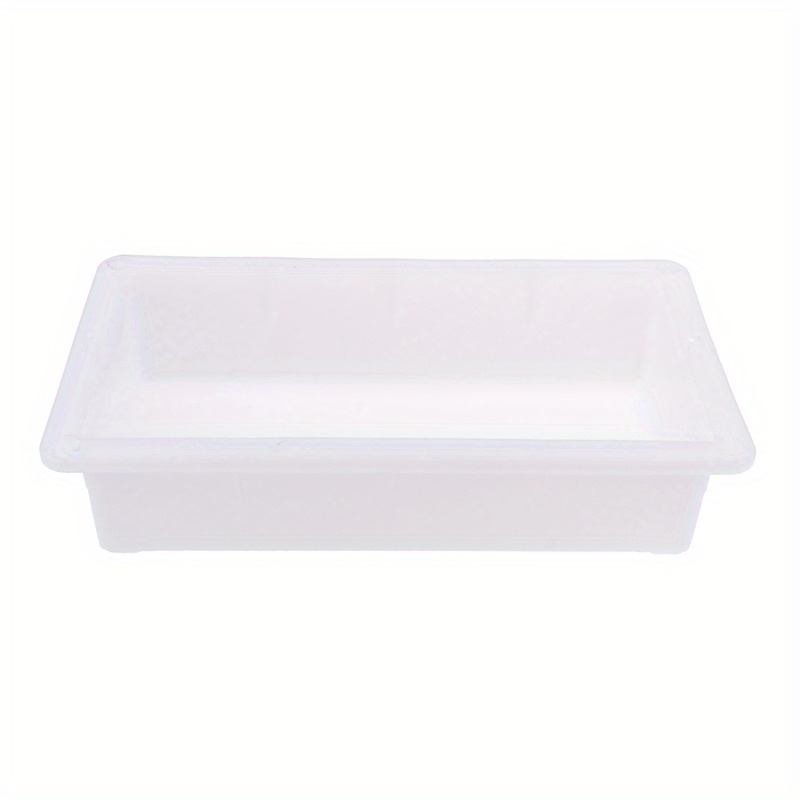 TEMU 1pc Durable Polypropylene Garden Paving Mold - Diy Concrete With Rectangular Design For Cement Bricks, Stone & Outdoor Landscaping, Paving Molds