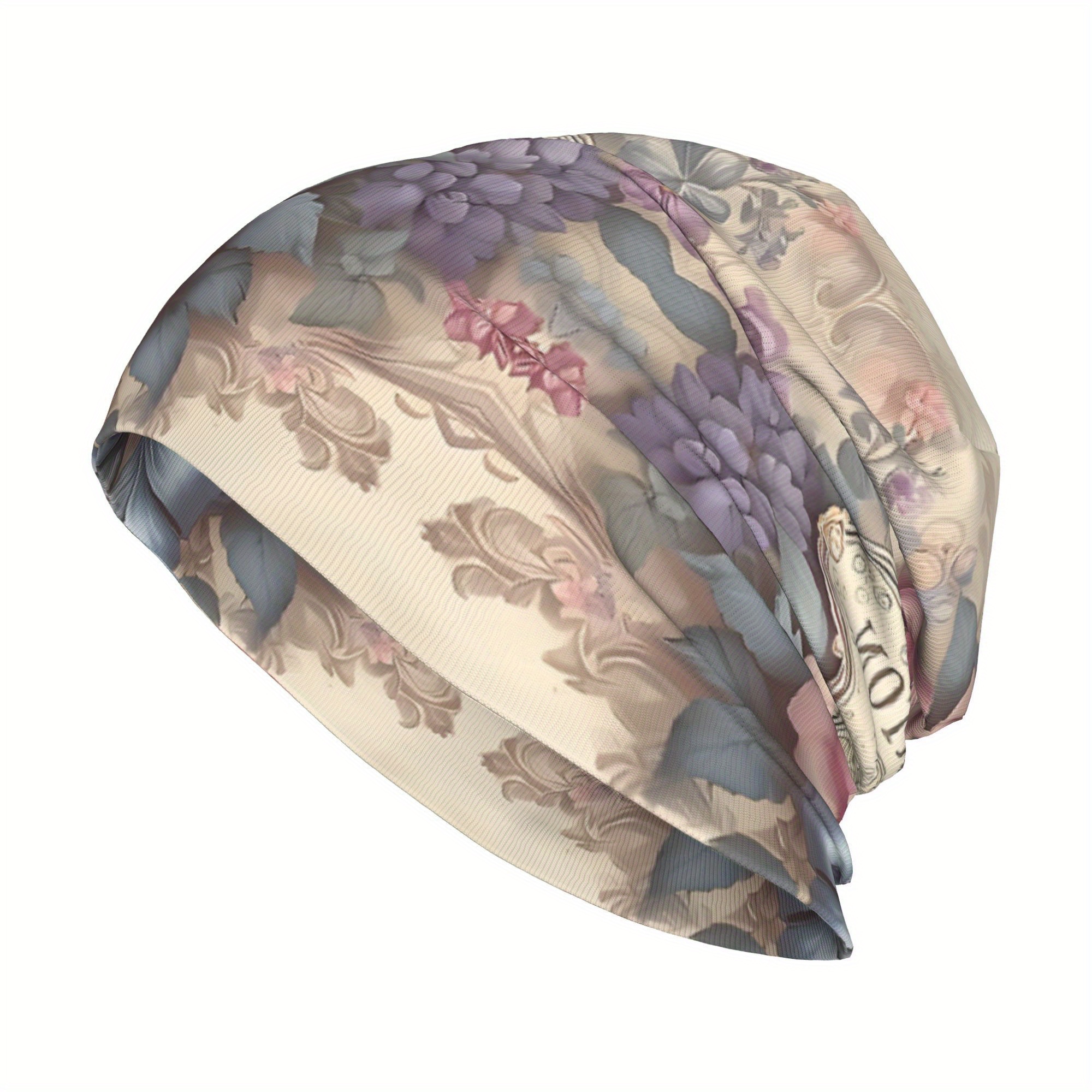 

1pc Polyester For Men And Women - Skull Cap,