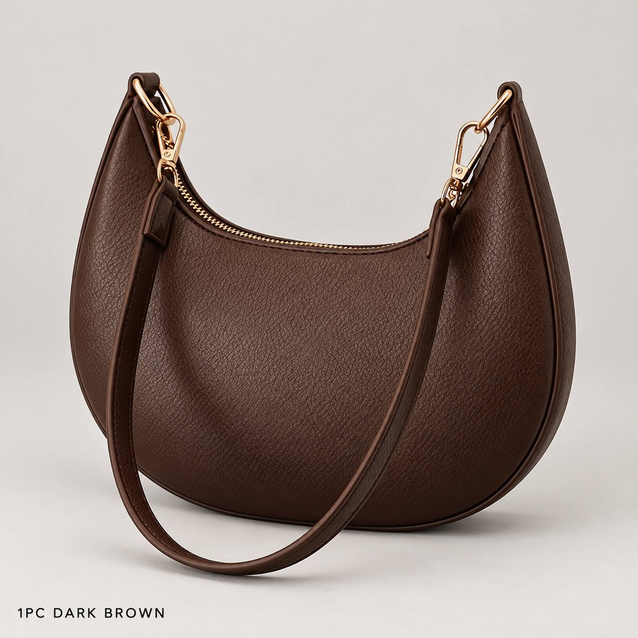 TEMU Fashionable Women'-shoulder Bag, Luxurious Women's Crossbody Bag, Elegant Bag, Stylish Dumpling Bag, With Detachable And Adjustable Shoulder