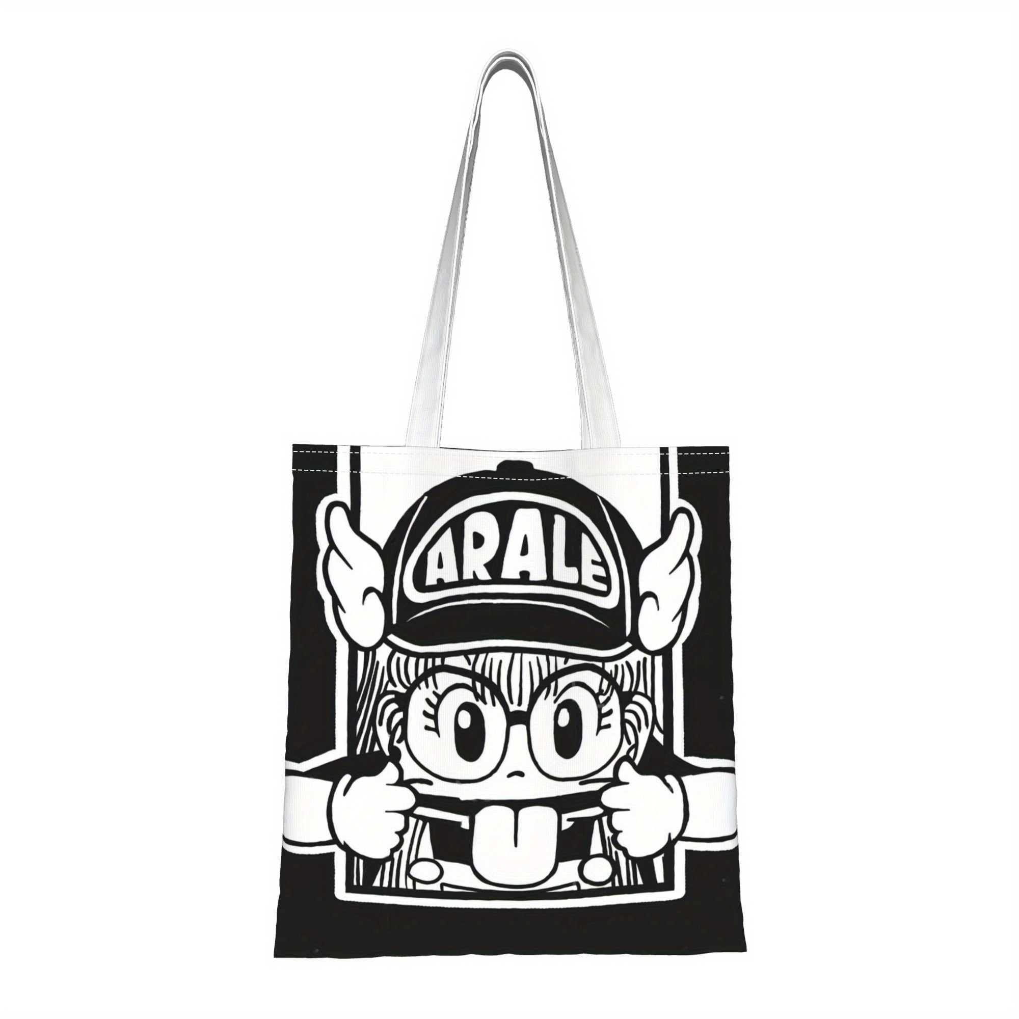 TEMU BIIHUDU Bolso Anime Tierno con Estampado Kawaii - Bolso de , Correa y Superior para Fans de Anime, Uso Diario