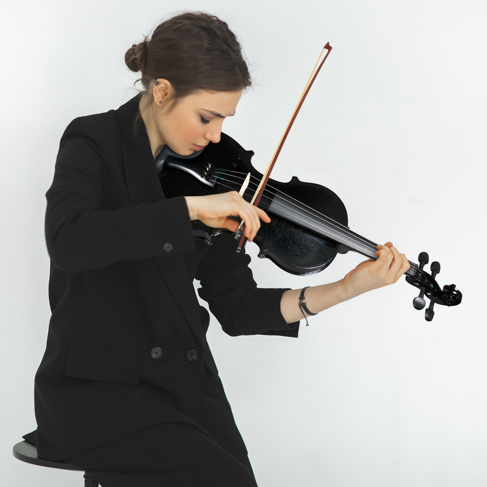 Violin Set for Adults Beginners Students with Hard Case, Violin... product image 4