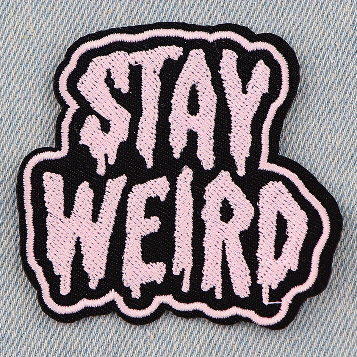 Men's Novelty '' Embroidered Patch- Fabric Iron-on/sew-on Applique, Suitable For Clothing, Hats, Denim, And T-shirts