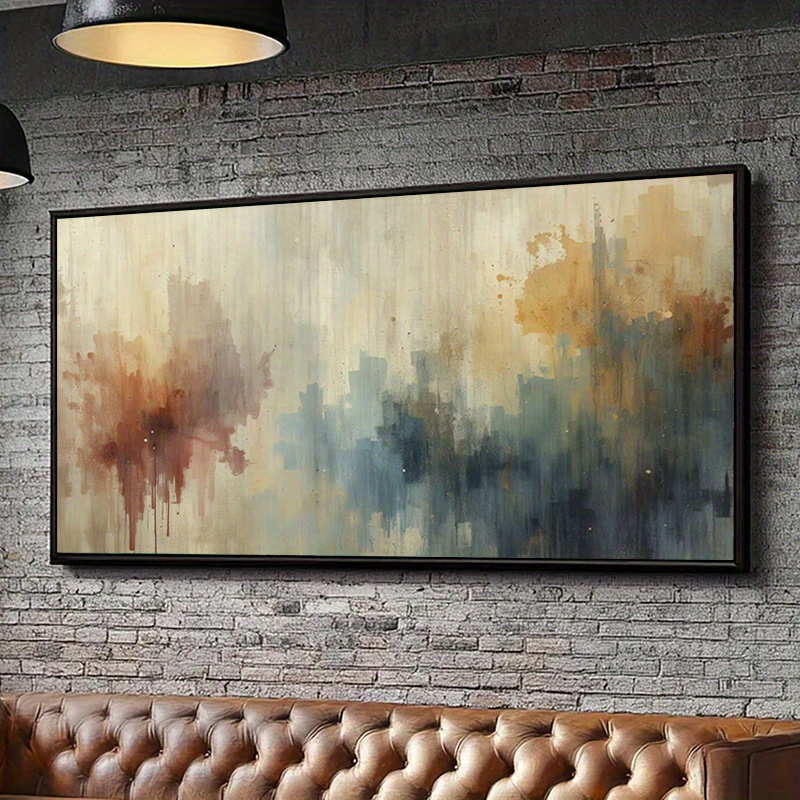 abstract wall art sold on Temu United States