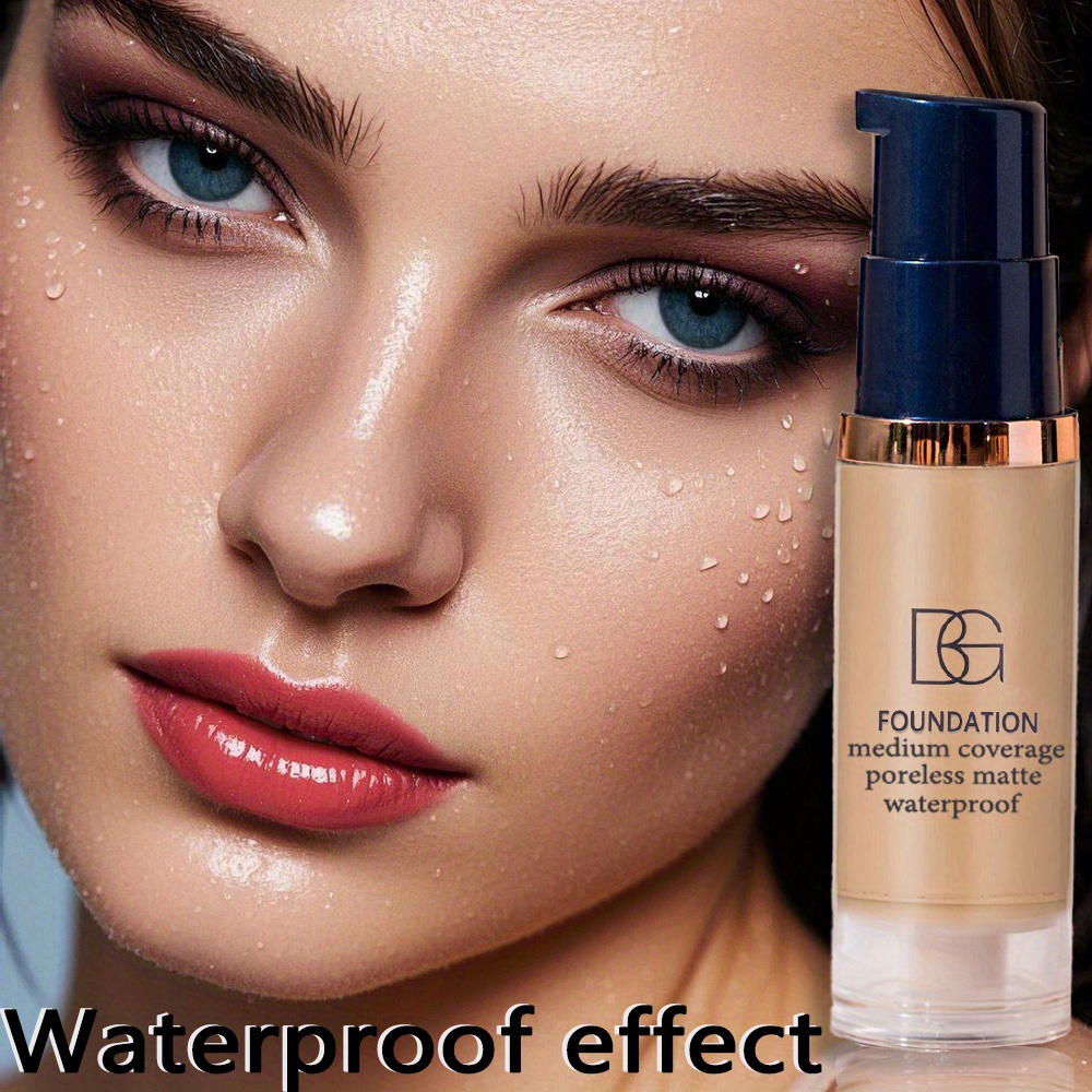 A Liquid Foundation with Six Shades That Provides Complete Coverage, Ideal for Every Skin Type. It Conceals Dark Circles Effectively, Offers Long-Lasting Coverage