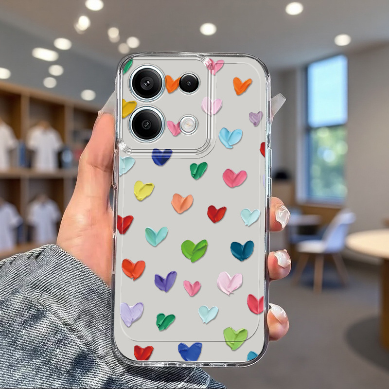 TEMU Estuche de Teléfono con de Dibujos Animados Elegante Compatible con Redmi 10 12C 13 14C + A3 Note 8 11S 12 13 14Pro+ Xiaomi 10T 11 Lite 13T 14