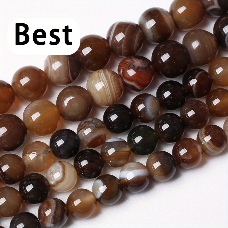 AAA Natural Onyx Black Agate Round Smooth Faceted Loose Beads 15 High Quality