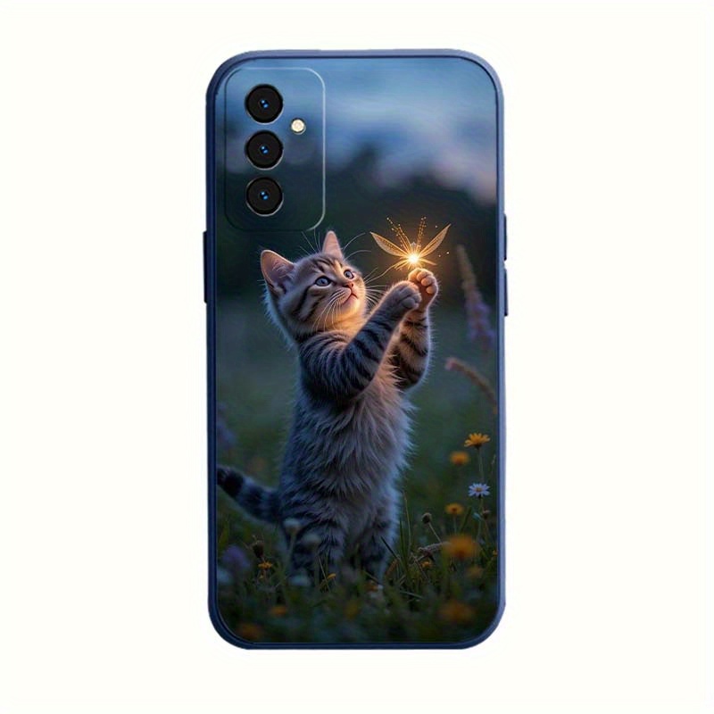 TEMU Phone Case: Cute Cartoon Cat Pictures Cover Gift For Galaxy A34 A33 A32 A32 A30 A25 A24 A23 A22 A21 A20 A16 A15 A14 A21s A20s A20e 4g 5g Soft