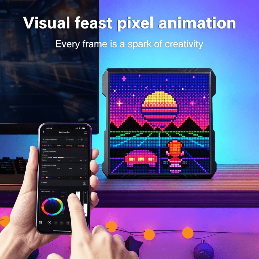 pixel led screen sold on Temu United States