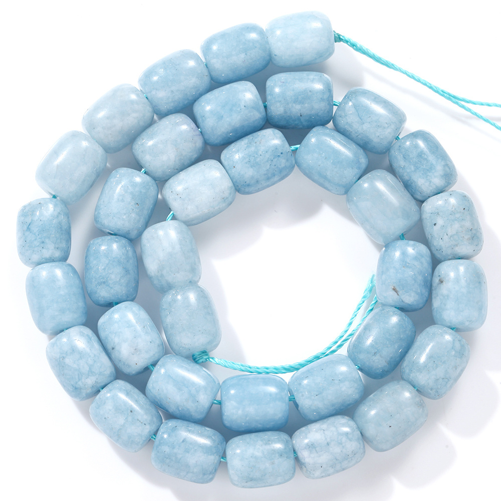 TEMU 8x12mm 33-35pcs Natural Stone Beads Beads For Jewelry Making Bracelet Necklace Additions