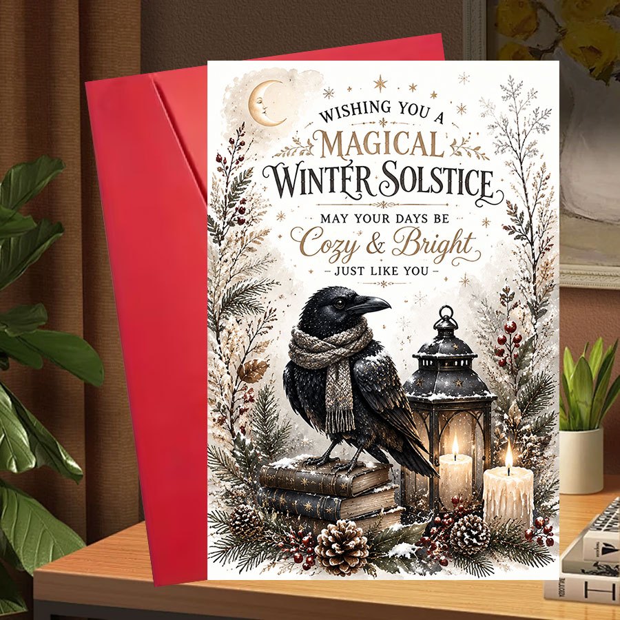 TEMU 1pc Greeting Card And 1pc Envelope. 2d Flat 1 Set Halloween Greeting Cards, Cards, Adult Use, Very Suitable For Cozy Seasonal , Christmas Gift