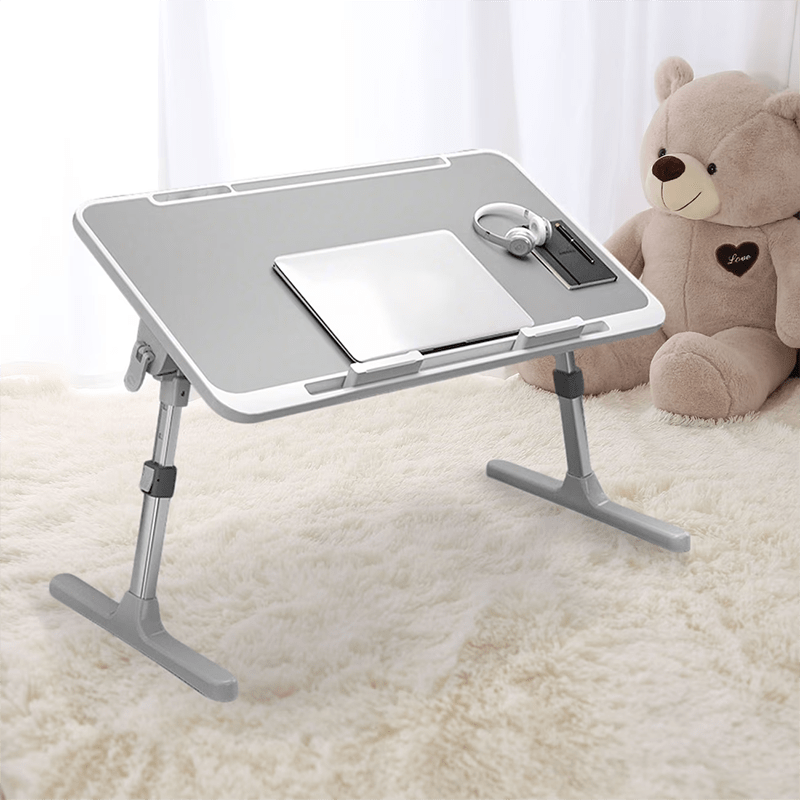 Adjustable-height And Angle Laptop Bed Desk, Foldable Lap Desk, Laptop Stand, Suitable For Bed Use