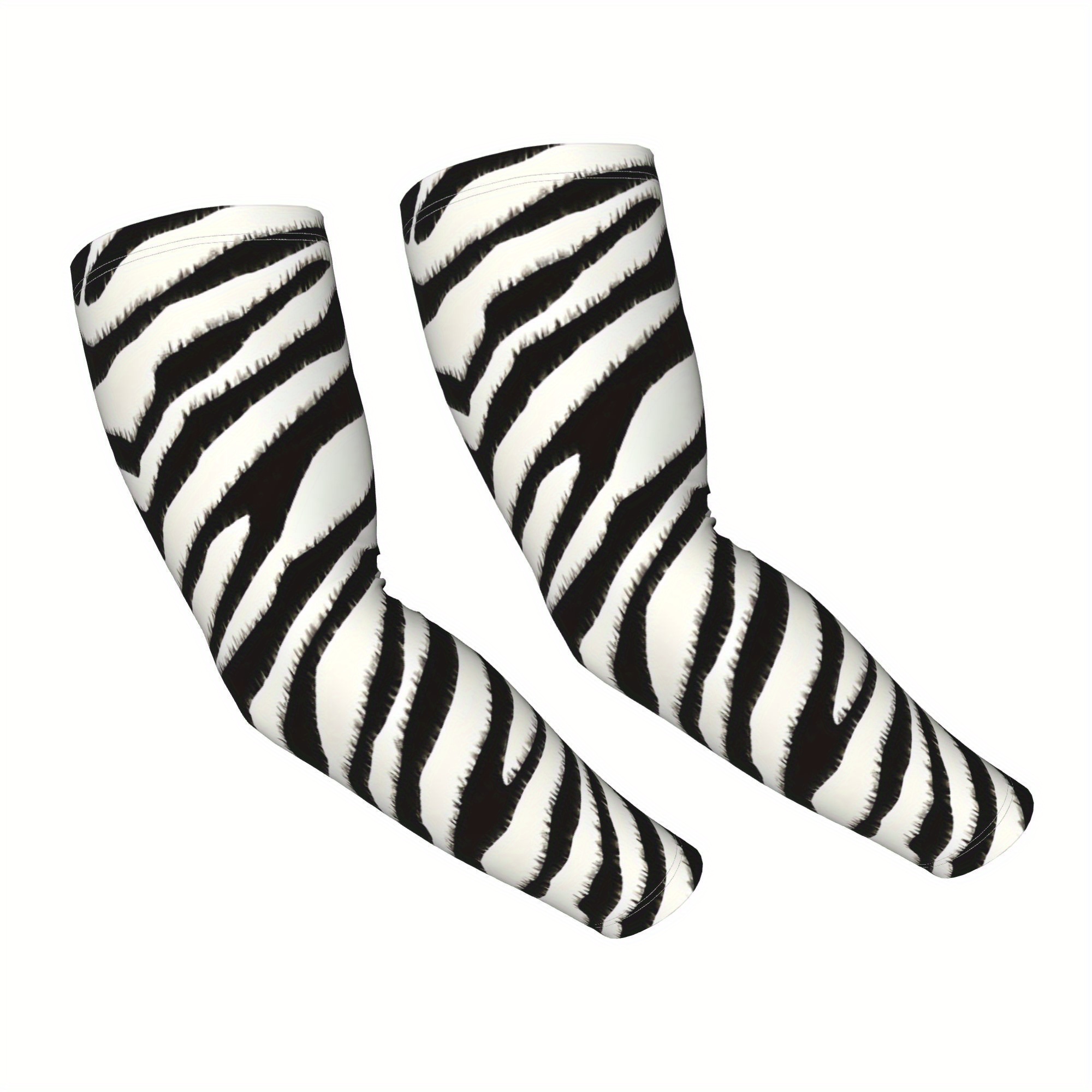 TEMU Animal Skin Pattern Sleeve Outdoor Sports Fashion Sleeve2d Print Design