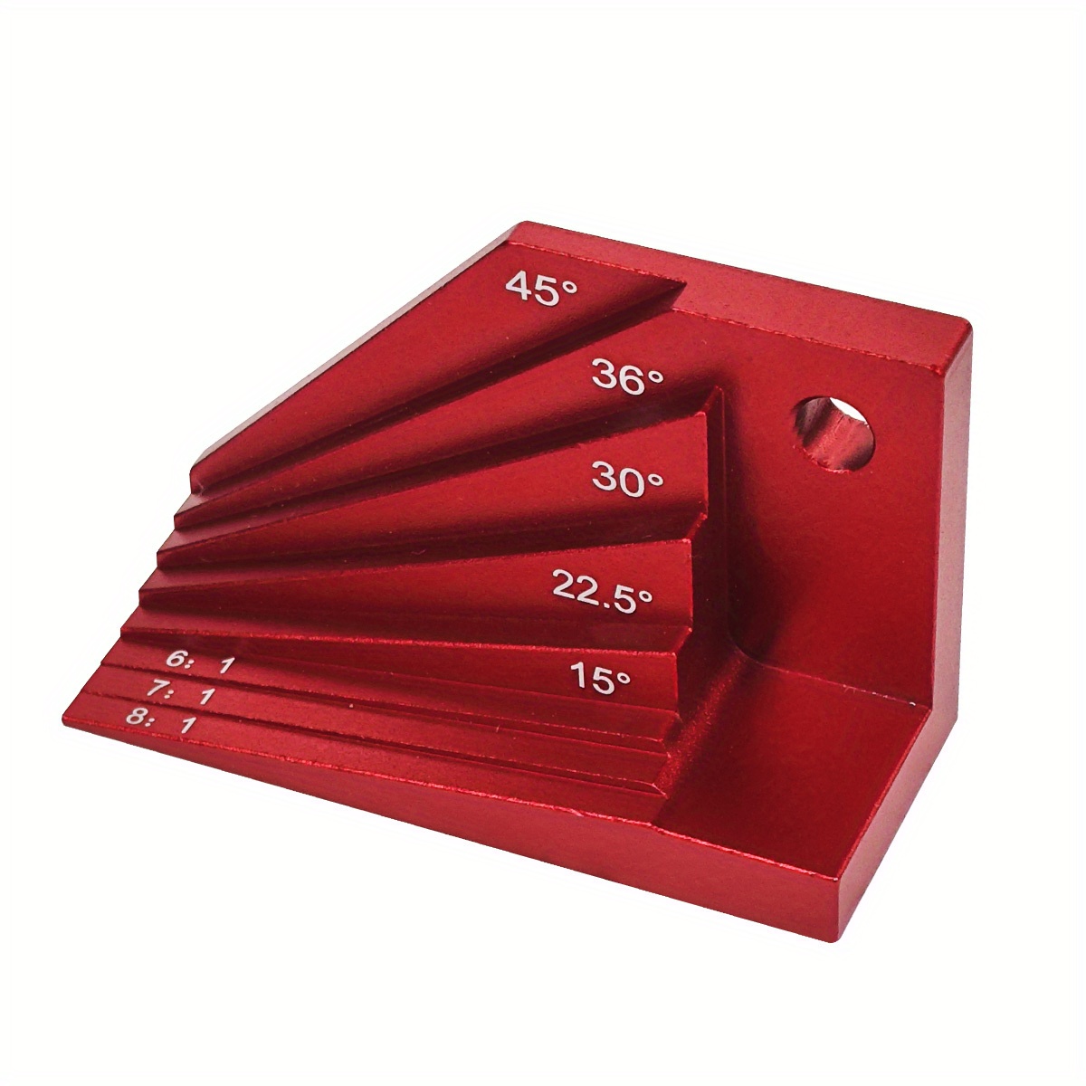 Carpentry Angle Finder Aluminum Alloy Block Gauge - Woodworking Protractor Fast-positioning Angle Auxiliary Measuring Diy