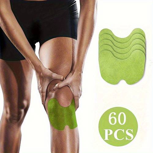 60pcs of knee patches joint patches and patches for the neck shoulders lumbar and cervical areas