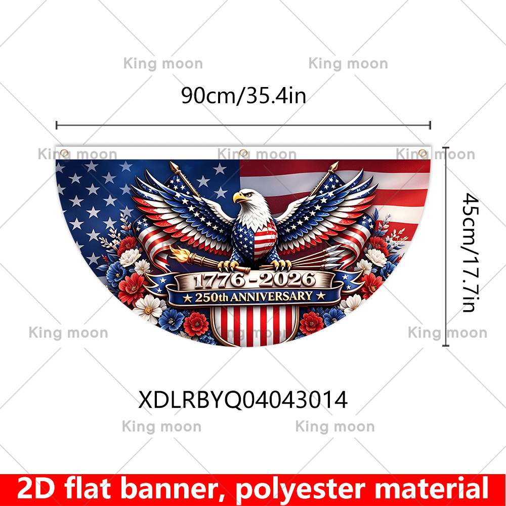 TEMU 2d Flat 2d Flat 2d Flat 2d Flat 2d Flat Banner 1pc American Day Party Semicircular Banner 90x45cm 250th Anniversary Themed Polyester TEMU 2d Flat 2d Flat 2d Flat 2d Flat 2d Flat Banner 1pc American Day Party Semicircular Banner 90x45cm 250th Anniversary Themed Polyester