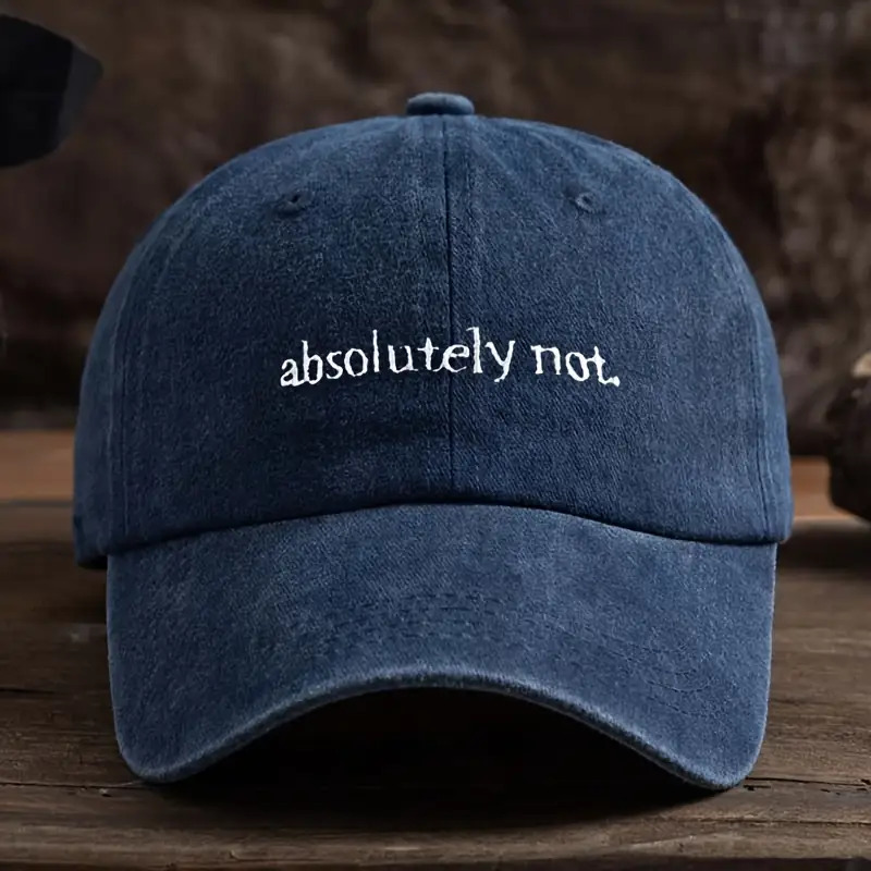 TEMU Unisex Outdoor Casual Embellished Letter '' (for ) Baseball - Wide-brim Hat Suitable For Fishing, Travel & Daily Use - Textile Material, Spot ,